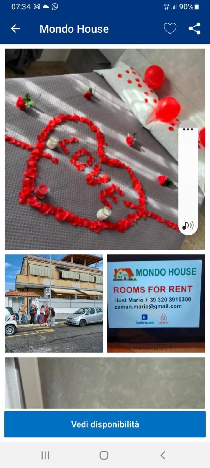 Mondo House Fiumicino Bilik gambar